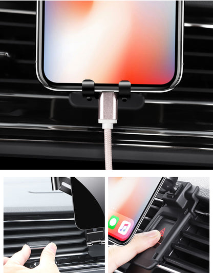 Car Mobile Phone Holder Air Vent Outlet Clip GPS Stand