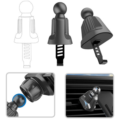 ANMONE Universal Car Air Vent Clip Mount 17mm Ball Head for Phone