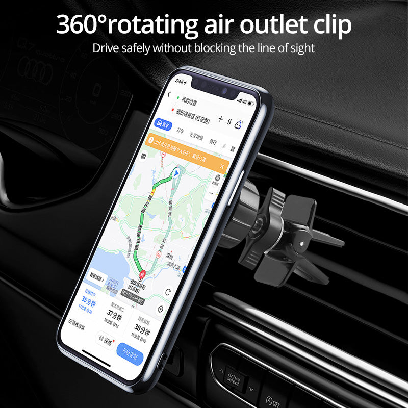 ANMONE Universal Car Air Vent Clip Mount 17mm Ball Head for Phone