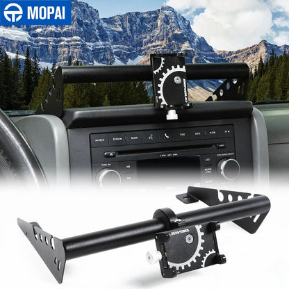 MOPAI GPS Stand Holder for Jeep Wrangler JK Car Mobile