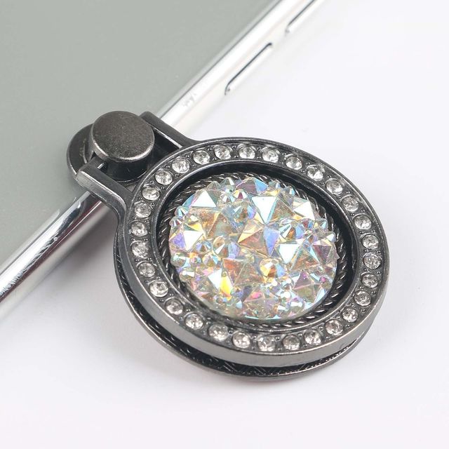 Shiny Rhinestone Phone Ring Stand Holder