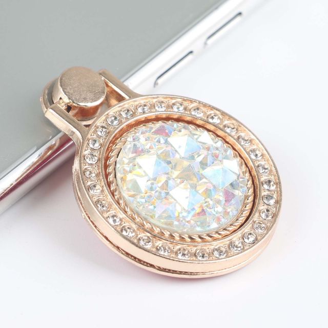 Shiny Rhinestone Phone Ring Stand Holder